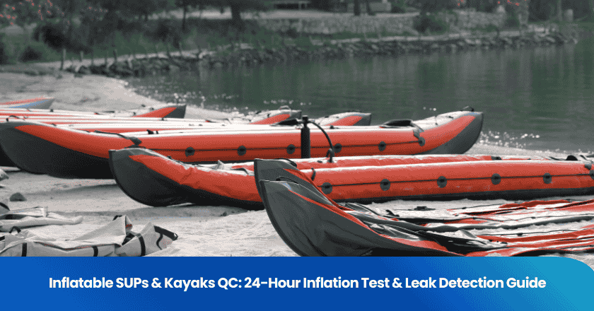Inflatable SUPs & Kayaks QC: 24-Hour Inflation Test & Leak Detection Guide